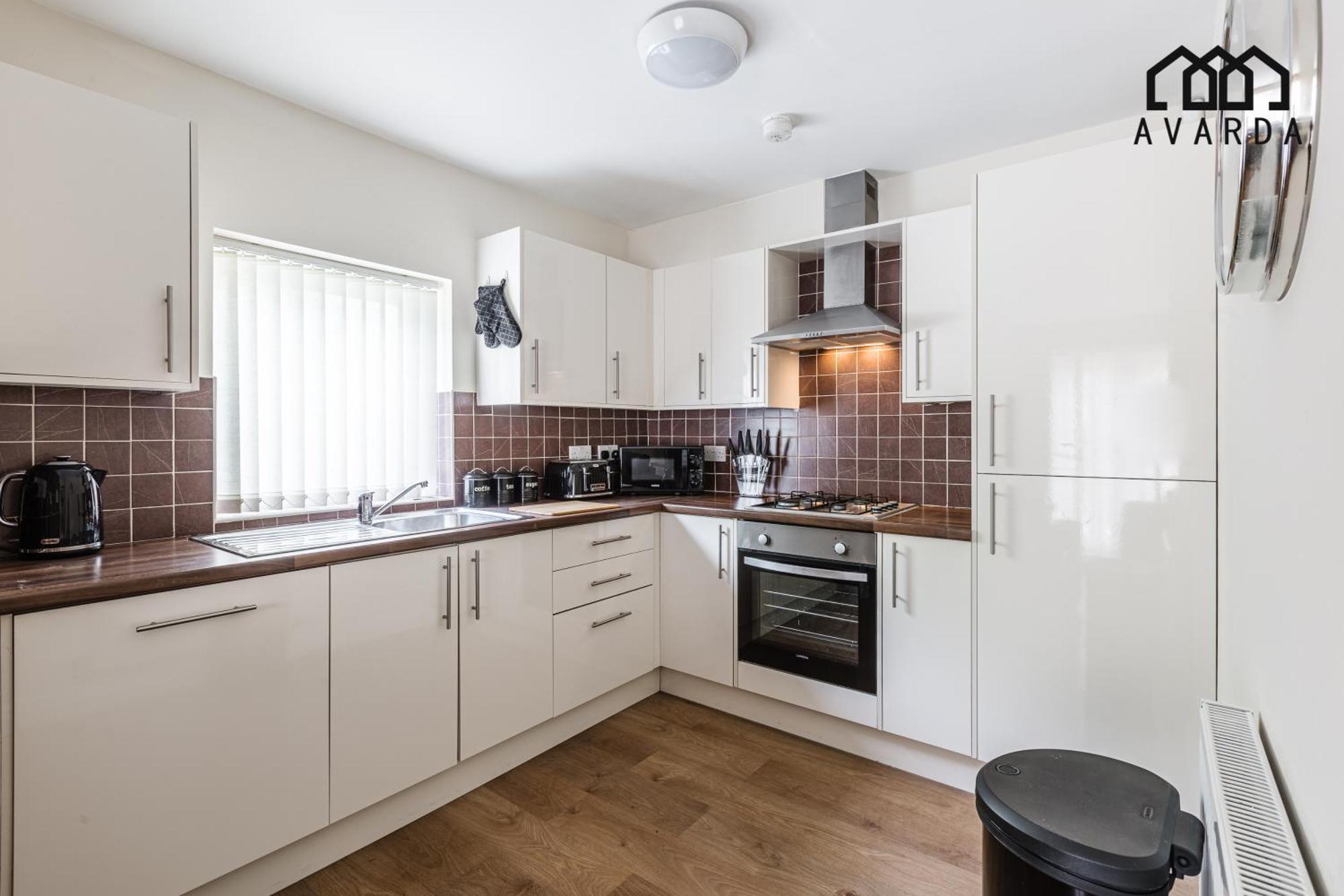 Oxheys House - 5 Bedrooms Contractors Parking Preston  Camera foto