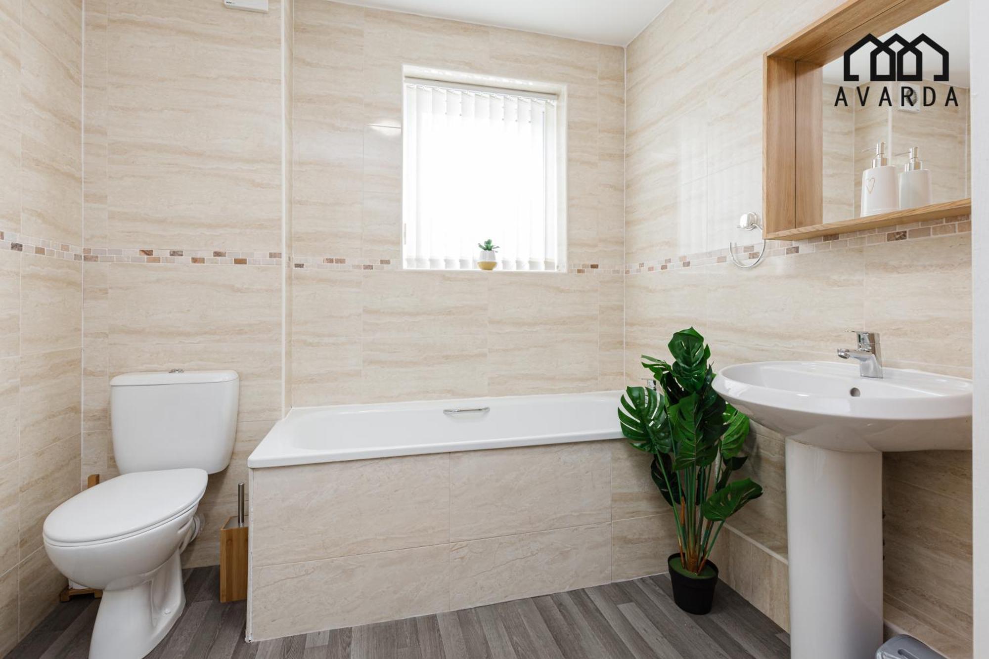 Oxheys House - 5 Bedrooms Contractors Parking Preston  Camera foto