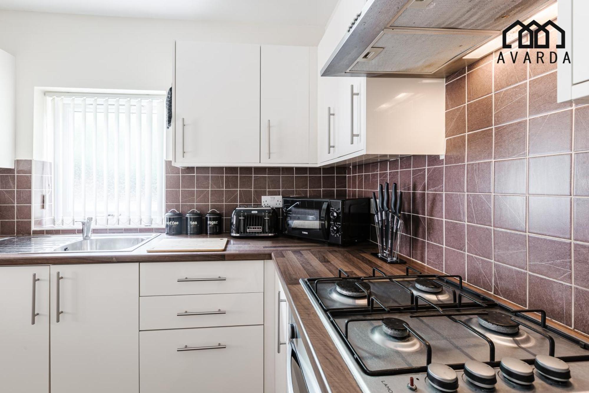 Oxheys House - 5 Bedrooms Contractors Parking Preston  Camera foto